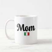 Mama Italienische Flagge Tasse (Links)