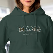 Mama - Jahr für Jahr - dunkler Trend Hoodie
