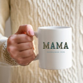 Mama Jahr für Jahr - trendige Blumencoffee Tasse