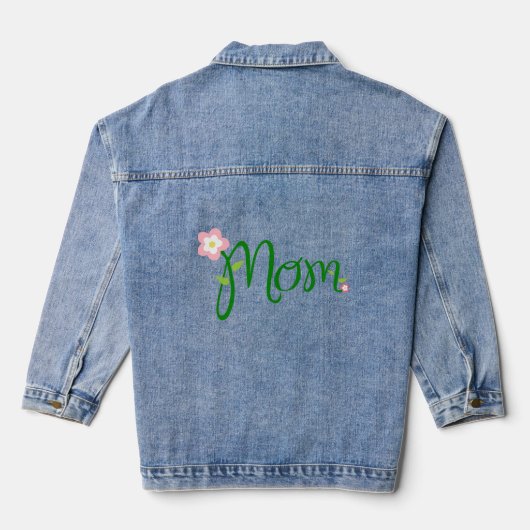Mama Jeansjacke (Rückseite)