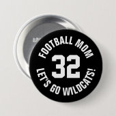 Mama Jersey Nummer Button (Vorne & Hinten)