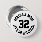 Mama Jersey Nummer Button (Vorne & Hinten)