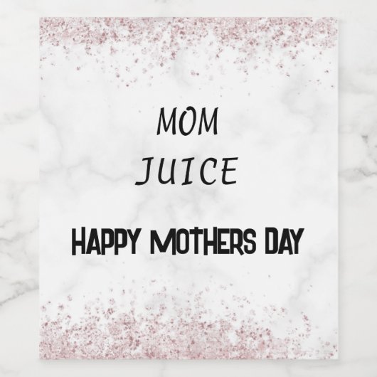 Mama Juice Wine Label Weinetikett (Einzelnes Label)