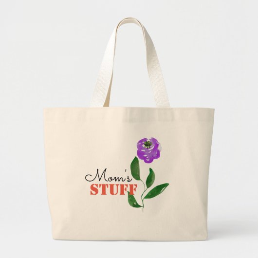 Mama Jumbo Stoffbeutel (Vorne)