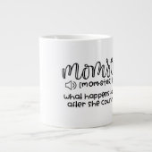 Mama - Jumbo-Tasse (Vorderseite)