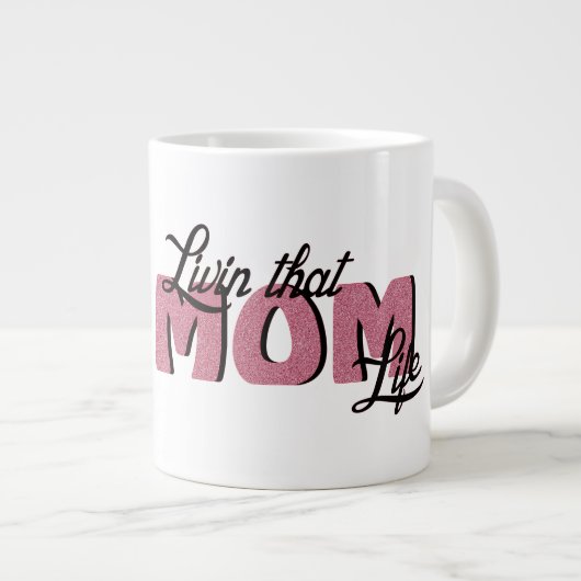 Mama - Jumbo-Tasse (Vorderseite Rechts)