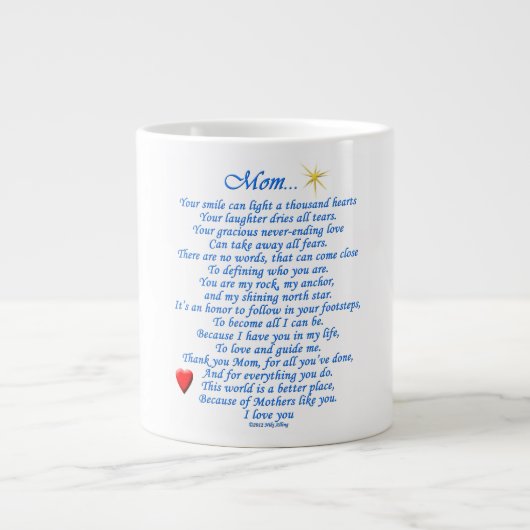 Mama… Jumbo-Tasse (Vorderseite)