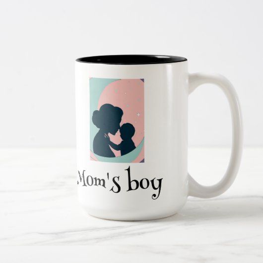 Mama Junge individuelle Tasse (Rechts)