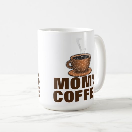 Mama-Kaffee Kaffeetasse (VorderseiteRechts)