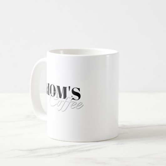 Mama-Kaffee Kaffeetasse (Vorderseite Links)