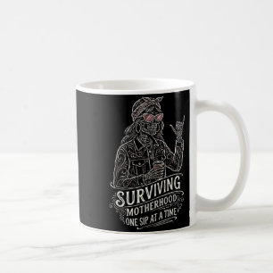 Mama Kaffee Lustiger Spruch Mama Skelett Mama Mutt Kaffeetasse