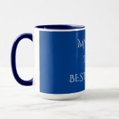 "MAMA" Kaffee oder Tee ZWEI TONED Tasse. Tasse (Links)