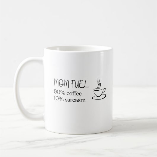Mama-Kaffee-Silhouette Kaffeetasse (Links)