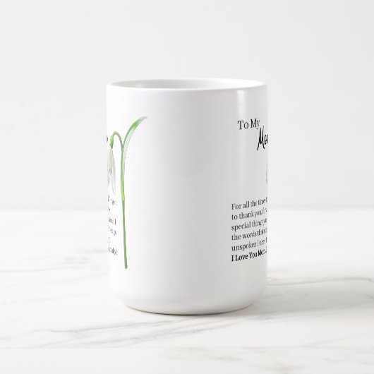 Mama Kaffee Tasse (Mittel)