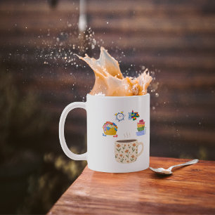 Mama-Kaffeepause inmitten des Chaos Kaffeetasse