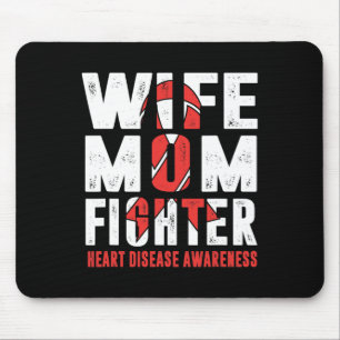 Mama Kampf gegen Herzkrankheiten Sensibilisierung Mousepad
