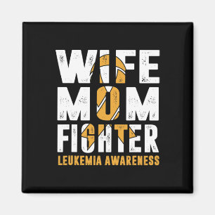 Mama kämpfen Leukämie Bewusstsein Magnet