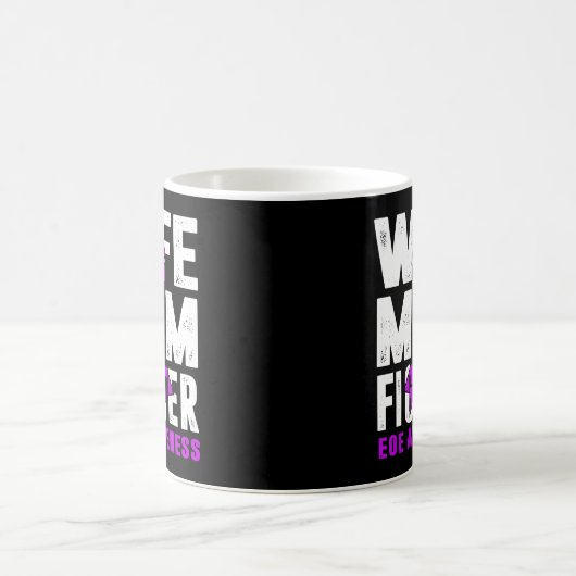 Mama kämpft um Bewusstsein für Eoe Kaffeetasse (Mittel)