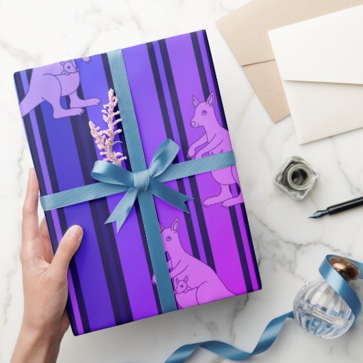 Mama Kangaroo Geschenkpapier (Schenken)