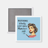 Mama kann es finden magnet (Vorderseite/Rückseite)