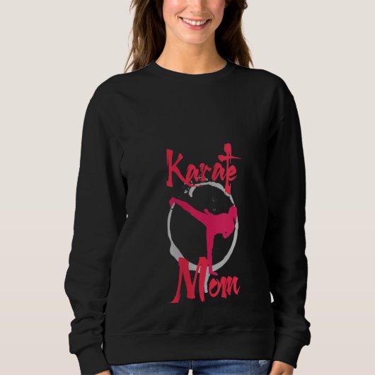 Mama Karate Sweatshirt (Vorderseite)
