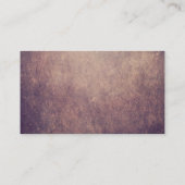 Mama kardiert Vintage Land-Sonnenblume Telefonnummerkarte (Rückseite)