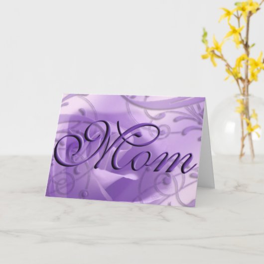 Mama Karte (Gelbe Blume)