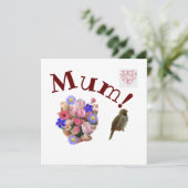 Mama Karte (Stehend Vorderseite)