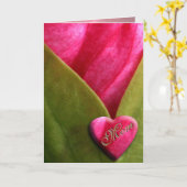 Mama Karte (Gelbe Blume)