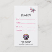 *~* Mama-Karte - HALLO Visitenkarte (Rückseite)