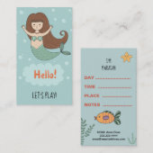 *~* Mama-Karte - Visitenkarte (Vorne/Hinten)