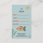 *~* Mama-Karte - Visitenkarte (Rückseite)