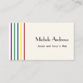 Mama-Kartenkartentext wiedergeben Visitenkarte