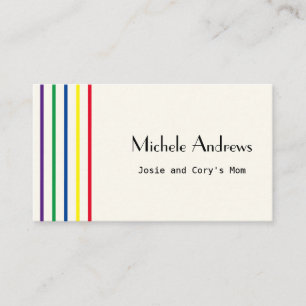 Mama-Kartenkartentext wiedergeben Visitenkarte