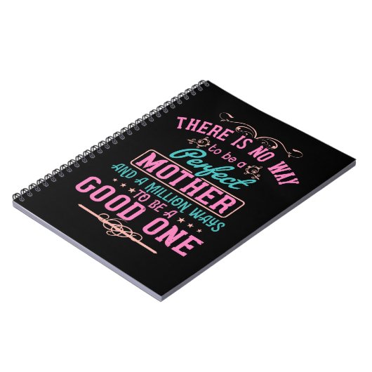 Mama - Keine Möglichkeit, eine perfekte Mutter zu  Notizblock (Linke Seite)