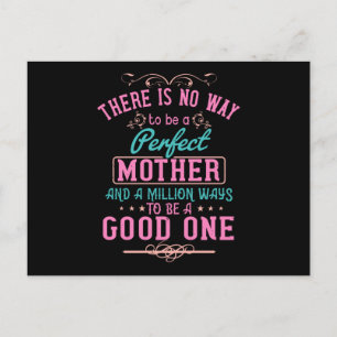 Mama - Keine Möglichkeit eine perfekte Mutter zu s Postkarte