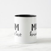 Mama kennt beste Kaffee-Tasse Tasse (Zentrum)