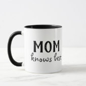 Mama kennt beste Kaffee-Tasse Tasse (Links)