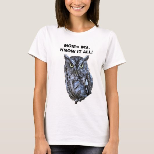 MAMA KENNT ES ALLES T-Shirt (Vorderseite)