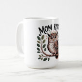 Mama kennt sich aus kaffeetasse (Vorderseite Links)