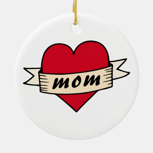 Mama Keramik Ornament (Hinten)