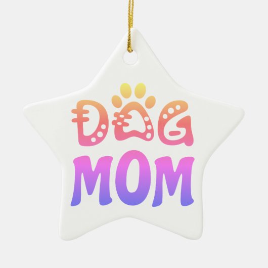 Mama Keramik Ornament (Vorne)