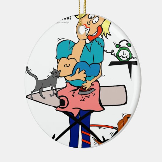 Mama Keramikornament (Links)