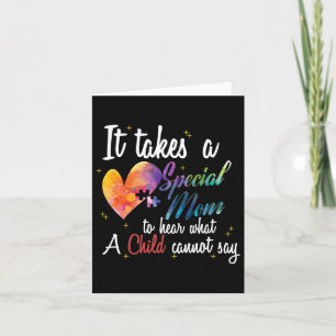 Mama Kind Liebe Puzzle Inspiration Autismus Awaren Karte
