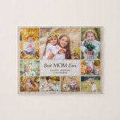 Mama Kinder Foto Collage Puzzle (Horizontal)