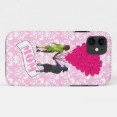 Mama, Kinder mit herzförmigen Ballons Case-Mate iPhone Hülle (Rückseite (Horizontal))