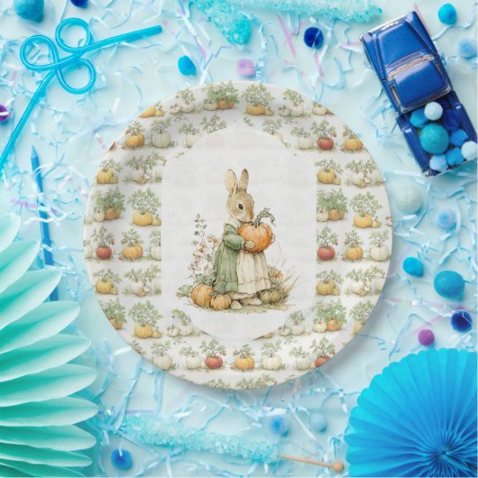 Mama Kinderdusche und Kürbisdusche Pappteller (Party)