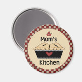 Mama Kitchen Kühlschrankmagnet (Vorderseite/Rückseite)