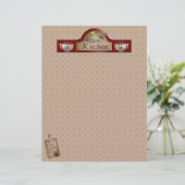 Mama Kitchen Recipe Pages (nicht beladen) (Stehend Vorderseite)