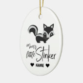 Mama Kleiner Stinker Keramik Ornament (Links)